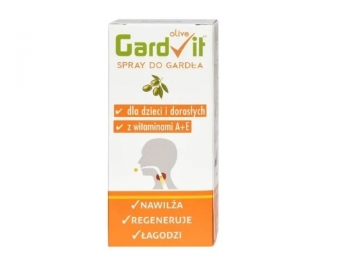 Zdjęcie GARDVIT A+E Spray do gardła dla dzieci i dorosłych 15 ml