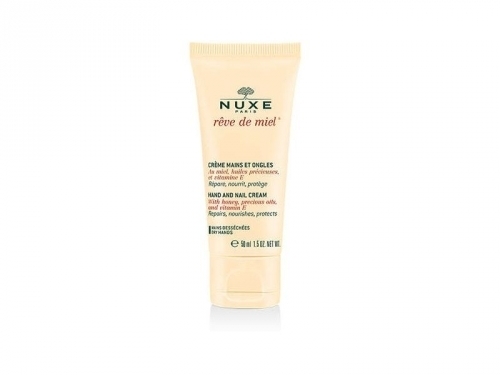 Zdjęcie NUXE REVE DE MIEL Krem do rąk i paznokci 50 ml + Nuxe Very Rose woda micelarna 100 ml GRATIS
