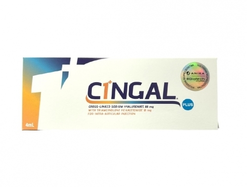 Zdjęcie CINGAL PLUS 88 mg/4 ml roztwór do wstrzykiwań dostawowych 4 ml 1 ampułko-strzykawka