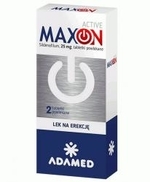 Zdjęcie MAXON ACTIVE 25 mg 2 tabletki