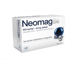 Zdjęcie NEOMAGB6 100 mg + 10 mg 60 tabletek