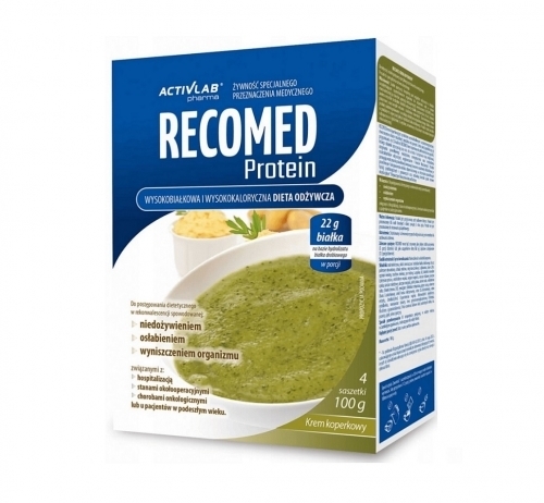 Zdjęcie ACTIVLAB RECOMED PROTEIN Krem smak koperkowy 4 saszetki