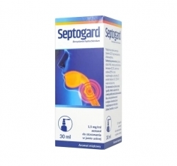 Zdjęcie SEPTOGARD 1,5mg/ml aerozol do stosowania w jamie ustnej 30 ml