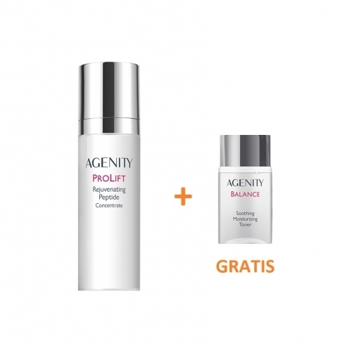 Zdjęcie AGENITY PROLIFT Odmładzający koncentrat peptydowy 30 ml + Tonik 50 ml GRATIS